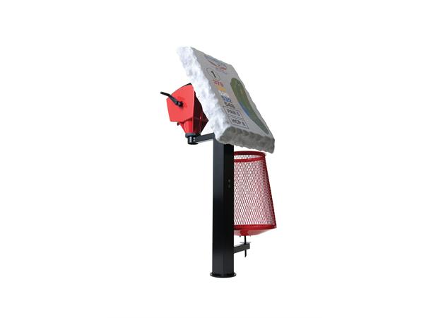 Turfstone Tee Console-Red Classic Ball Washer SG67825